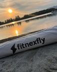 Fitnexfly Cotton Yoga Mat Bag – Durable, Lightweight, with Adjustable Shoulder Strap