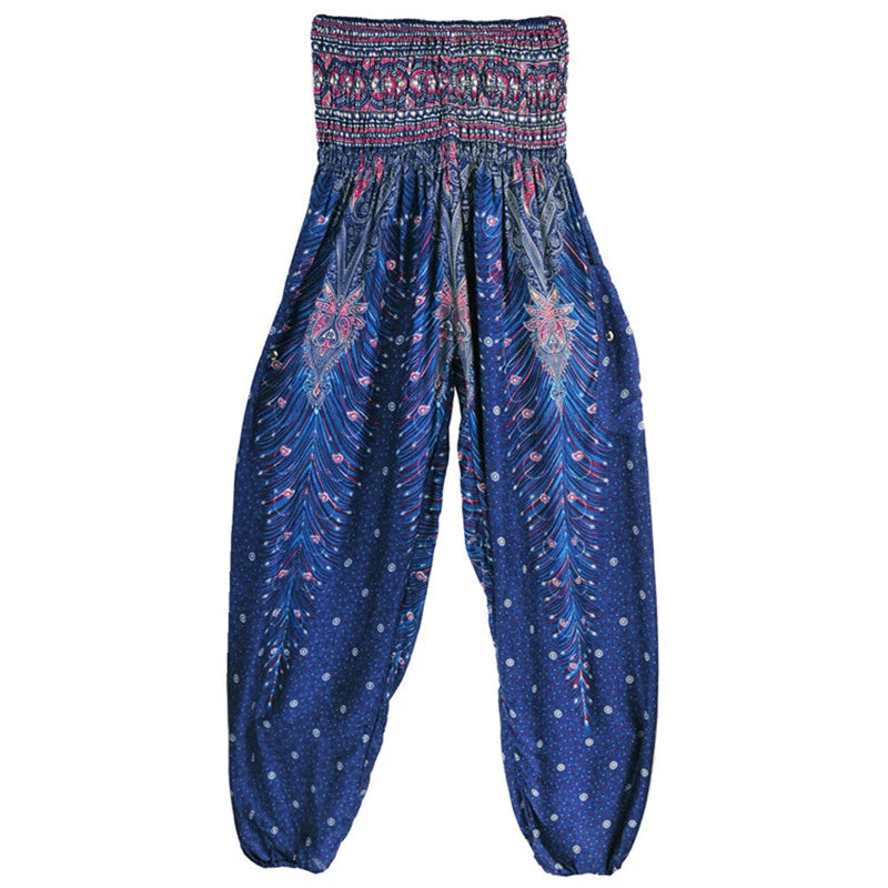Pantaloni Boho Donna in Rayon – Comodi, Leggeri, Perfetti per Yoga e Relax