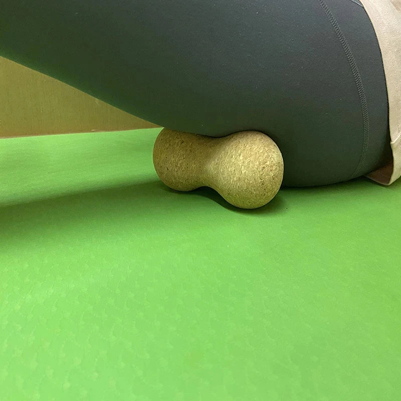 Natural Cork Massage Ball Set – 3 in 1 with Cotton Case